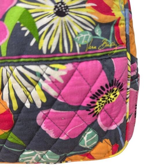 Vera Bradley Jazzy Blooms Lunch Tote Quilted Handbag Small Cooler Bag Floral - Picture 3 of 16